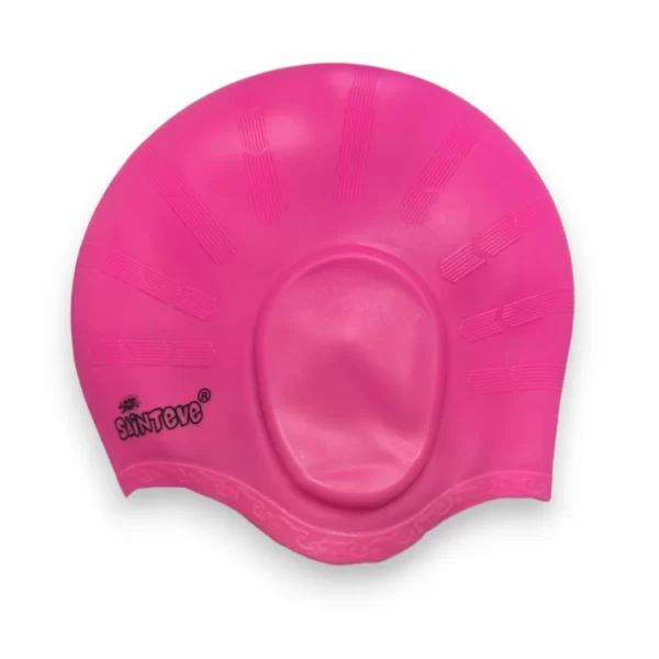 Gorro natación Gorro silicona tapa orejas