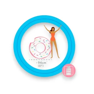 Rueda donut intex