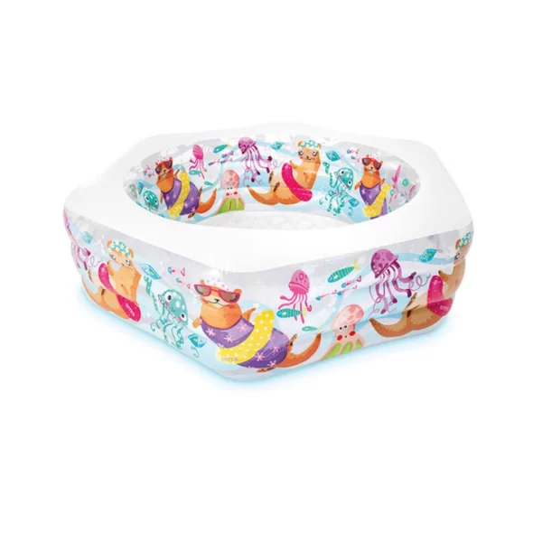Piscina hexagonal intex