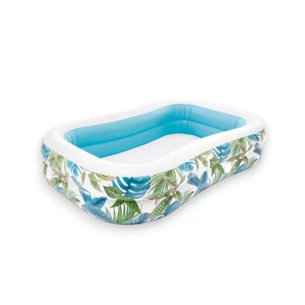 Piscina rectagular estampada