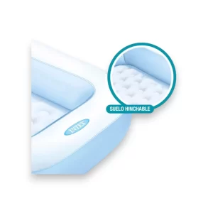 Piscina rectangular azul 166cm intex