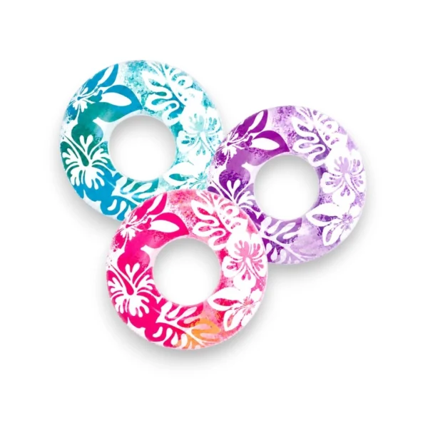 Rueda flor intex